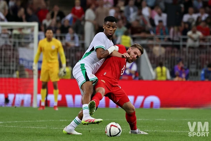 Сборная России-Сборная Нигерии. Футбол