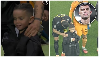 📹 «Запомнит на всю жизнь». Джака накрыл ребенка-маскота своей курткой и мило пообщался с ним