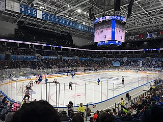 Я на хоккее «быстрый вкид»