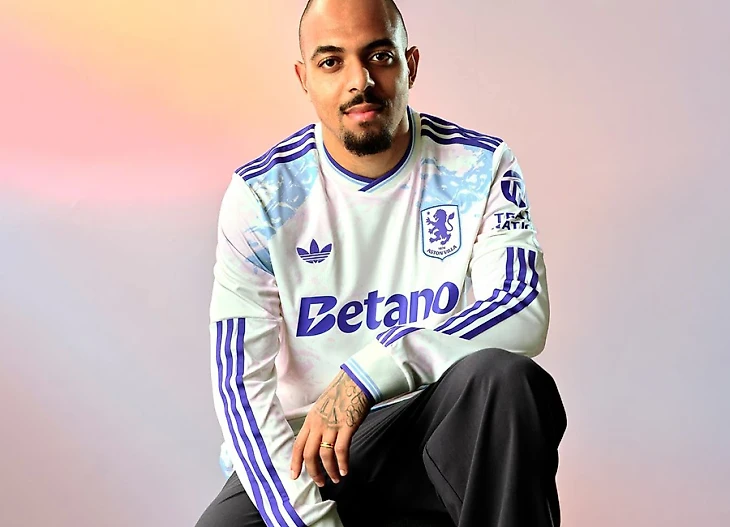 Третий комплект формы Adidas Aston Villa 25/26