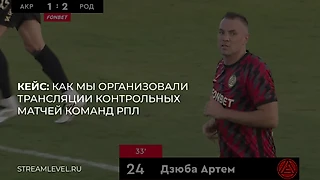 Кейс: как мы организовали трансляции контрольных матчей команд РПЛ на зимних сборах в ОАЭ