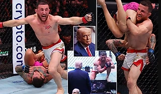 Трамп пришел на UFC без Маска - они больше не друзья. Мераб после победы тут кинулся к Дональду 🔥