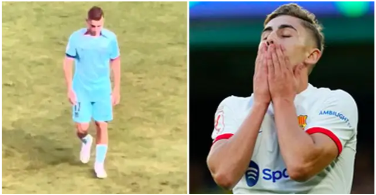 «Он плакал. Ему очень плохо». Фермин Лопес был разбит после проигранного матча «Барсы Атлетик»