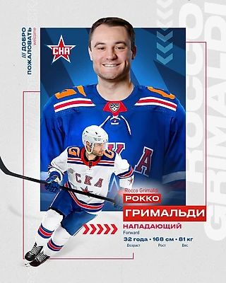 В погоне за ЦСКА. СКА подписал контракт с Рокко Грималди