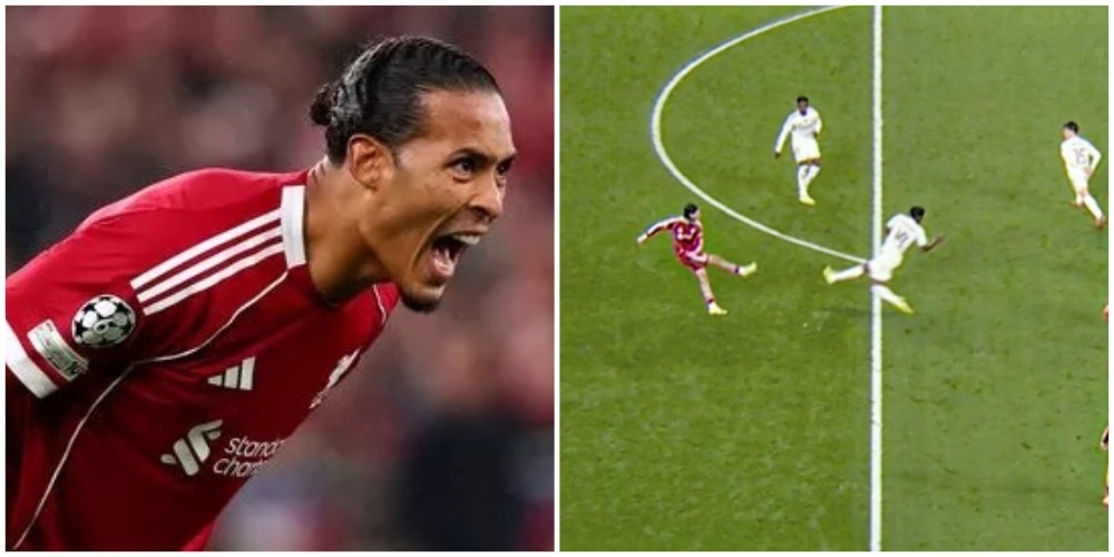 Мяч попал в руку Тчуамени, но «Ливерпуль» не получил пенальти. Ван Дейк подколол Орельена прямо на поле