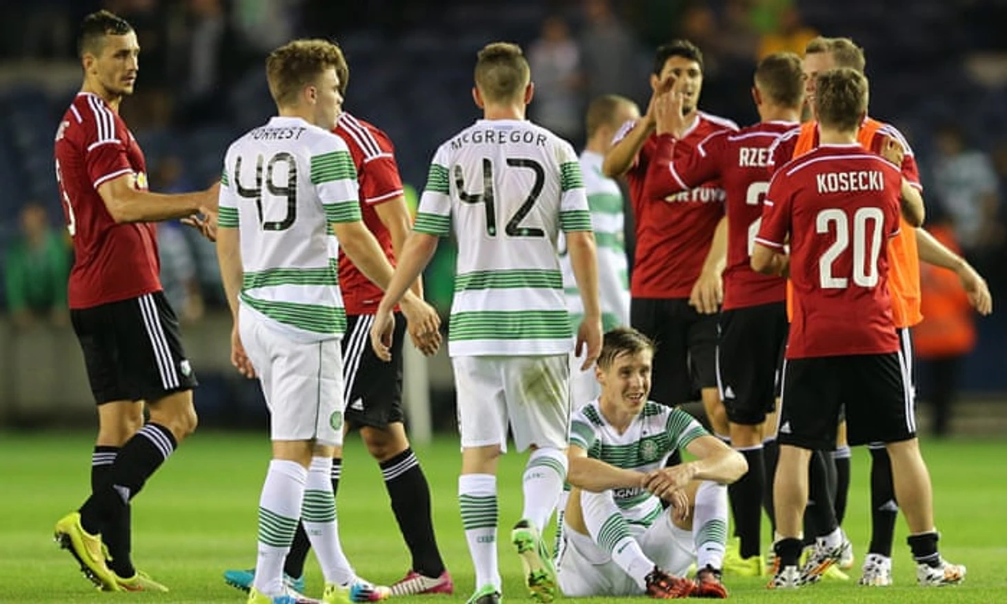 Celtic reinstated to Champions League after Uefa punishes Legia Warsaw | Celtic | The Guardian