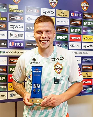 Данил Круговой – лучший игрок матч