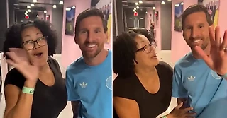 Фанатку из Эквадора уволили с работы из-за видео с Месси: она осуществила мечту друга 😮