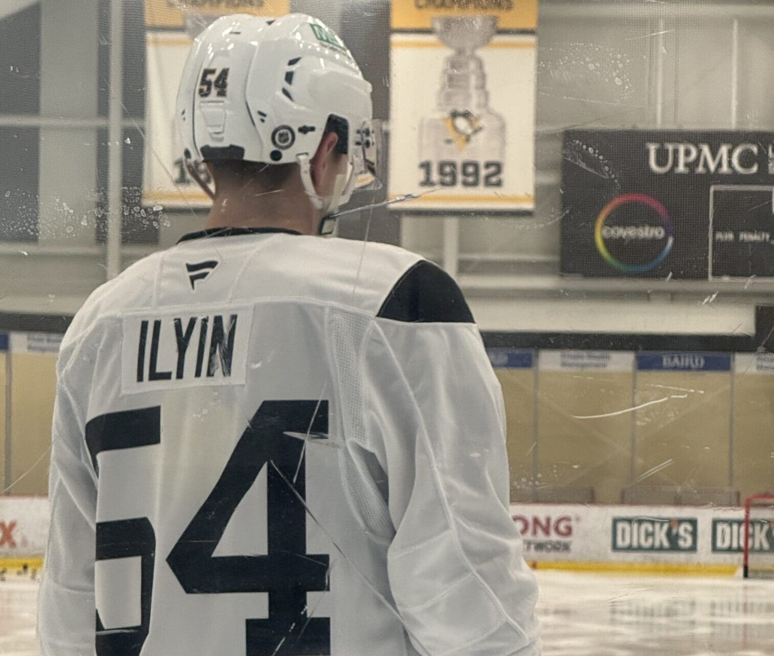 Фотография поста в ленте «Загадка из Череповца». Нападающий Михаил Ильин (2005) в лагере развития «Питтсбурга»