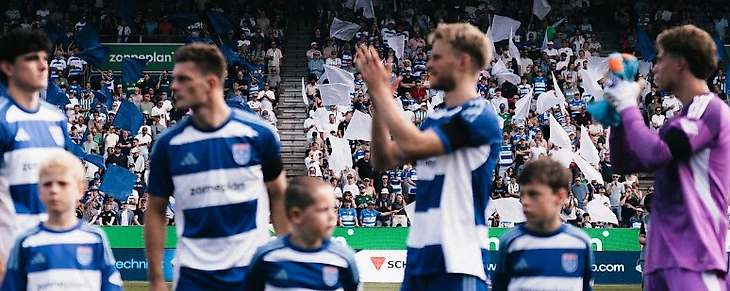 PEC Zwolle oefent tegen ADO Den Haag