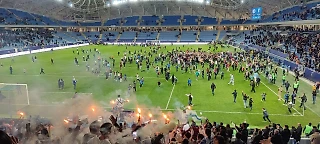 Невероятные голы, массовый pitch invasion в конце игры: Динамо Батуми  - чемпион Грузии!