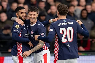 Непобедимый в выездных матчах ПСВ имеет самую длинную победную серию в Европе