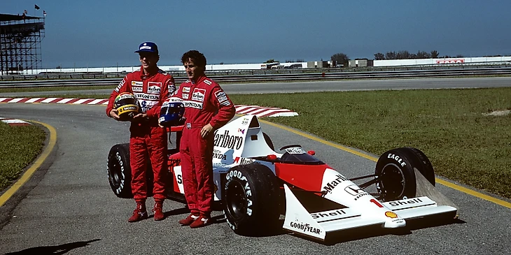 Ayrton Senna v Alain Prost: F1's greatest rivals