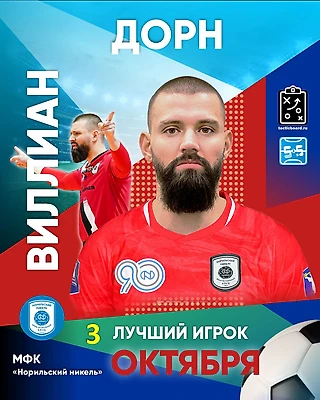 Виллиан Дорн - MVP октября!