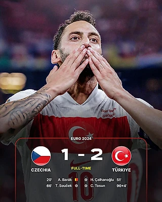 Чехия - Турция 1-2