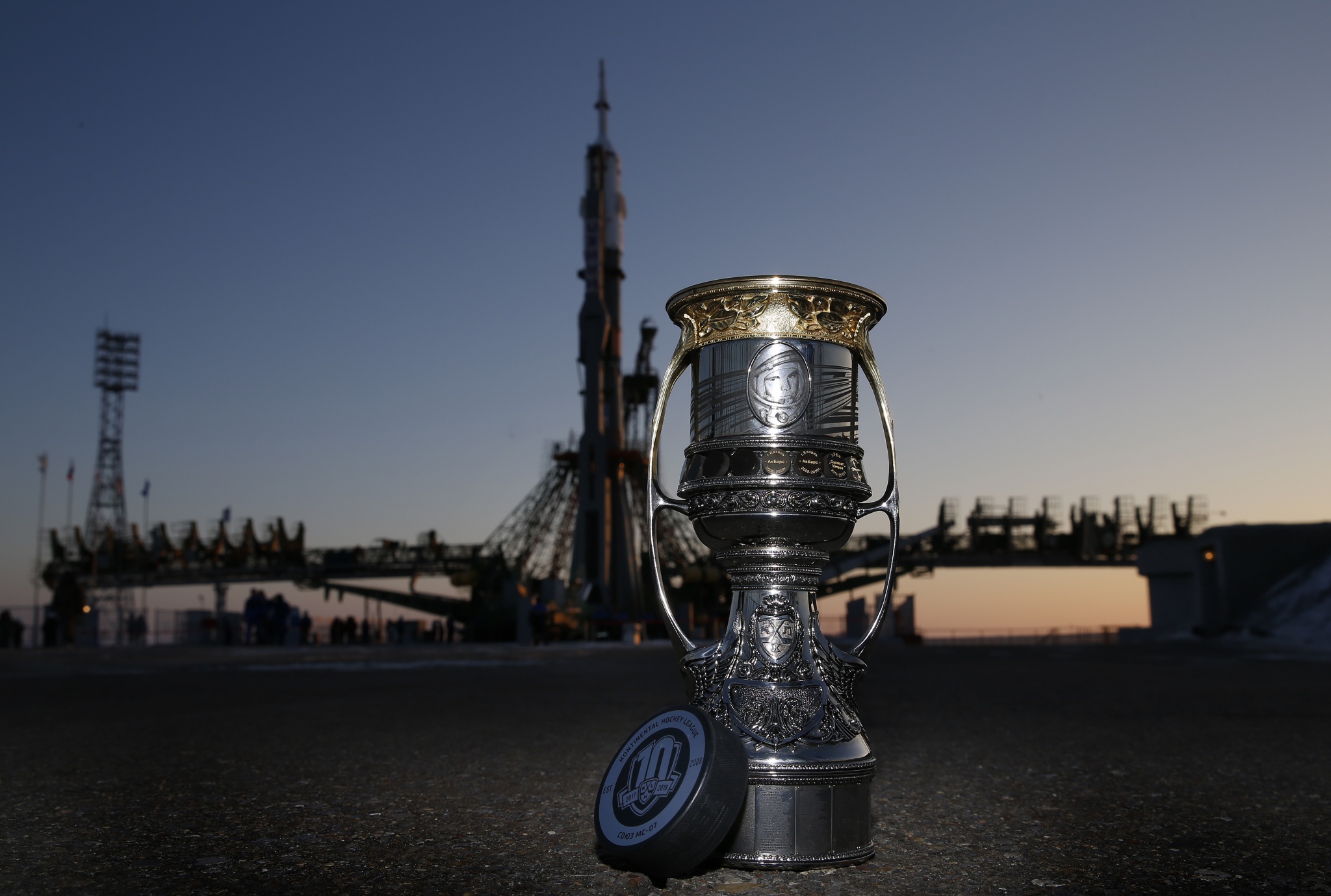 Кубок Гагарина в космосе?