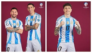 Сборная Аргентины поучаствовала в фотосессии накануне Кубка Америки