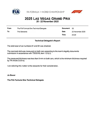 Норрис и Пиастри могут быть дисквалифицированы