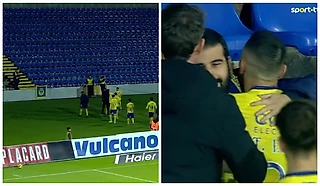 В Португальской лиге есть выезд вглубь Атлантики – на Азорские острова. Аутсайдера «Аруку» поддержал один фанат – к нему подошла вся команда 🥹