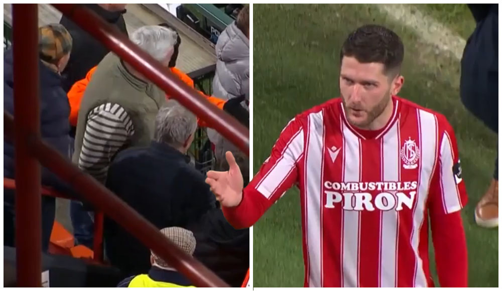 «Скажи мне это в лицо на улице». Форвард «Стандарда» Анри зарубился на стадионе с фанатом
