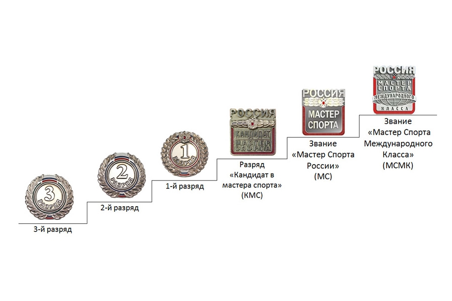 Кто присваивает спортивные разряды и звания в России?