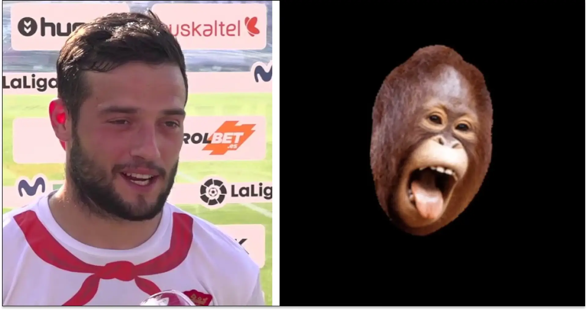 🐵 «Карма!» Нападающий «Осасуны» порадовался в соцсетях поражению «Барселоны» в матче с «Реалом»