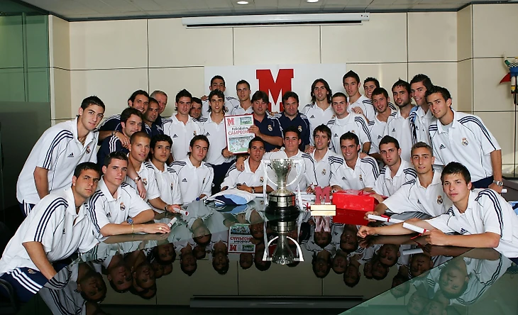 VISITA MARCA DEL REAL MADRID JUVENIL - 20060510