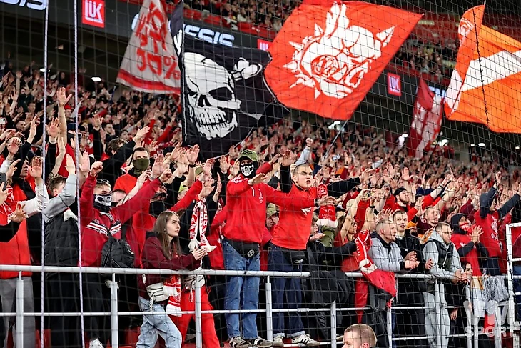 Болельщики. ФК Спартак