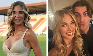 Еще одна шикарная ведущая из Италии – Кьяра Джуффрида. Она встречается с экс-игроком «Интера»