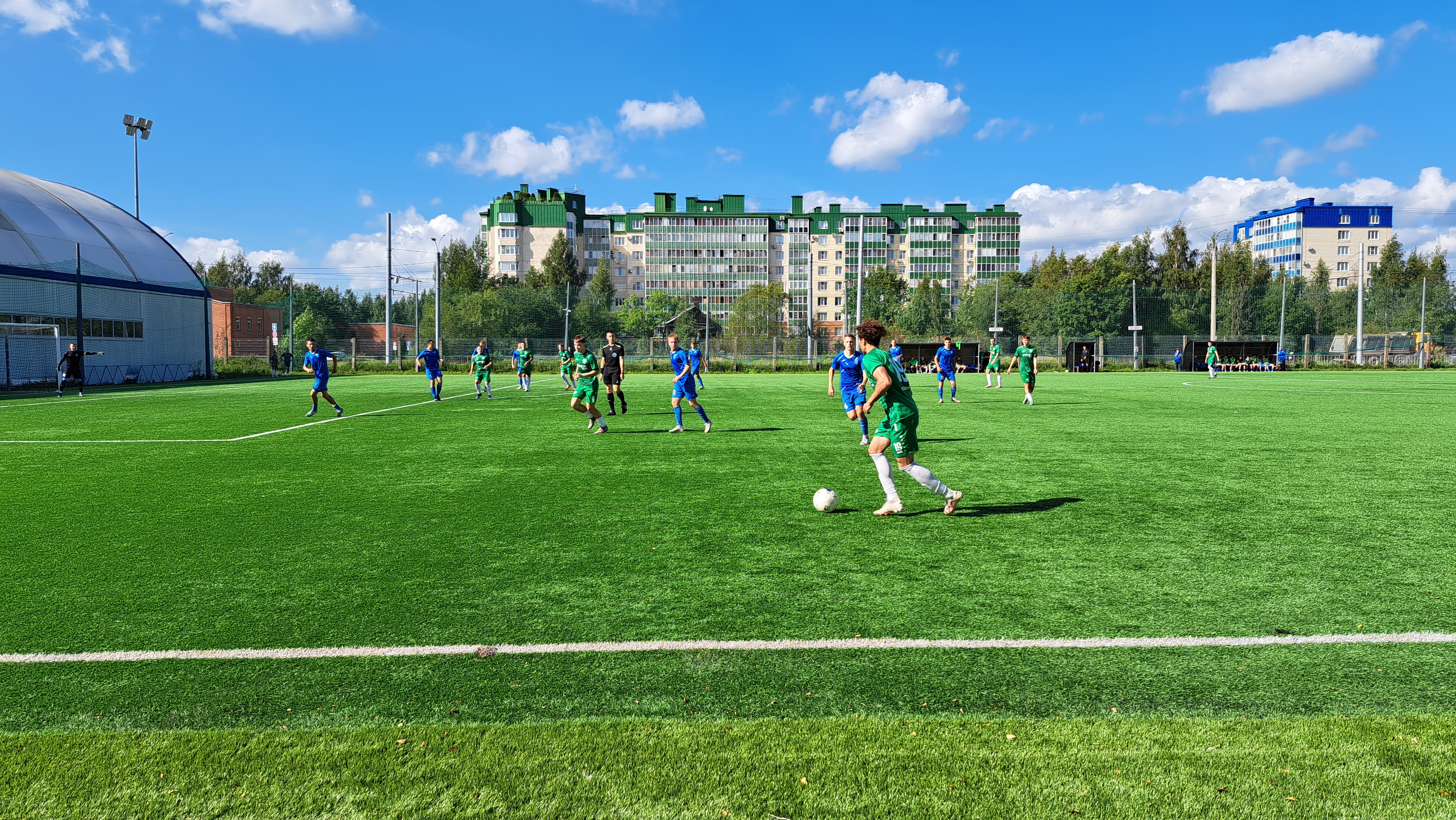 «Тосно» играет с «Псковом». И выигрывает