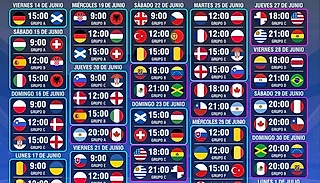 Евро стартует сегодня, Кубок Америки - через неделю: вот удобный календарь обоих турниров