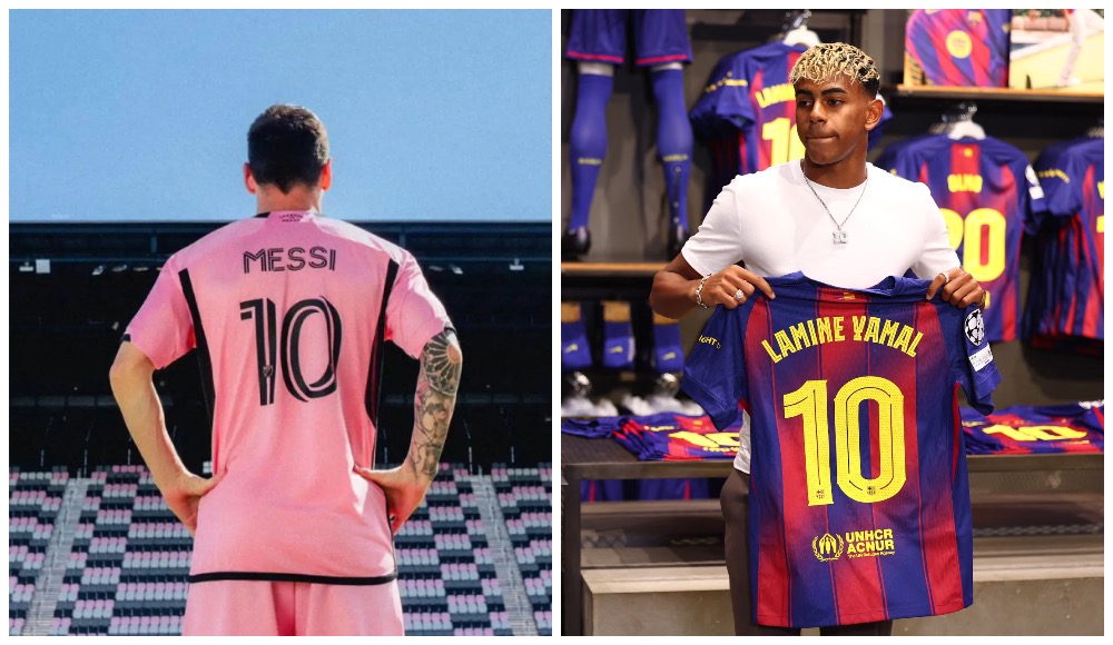 В 2025-м Ямаль опередил Месси по количеству проданных именных футболок. Четыре футболиста преодолели отметку в миллион штук