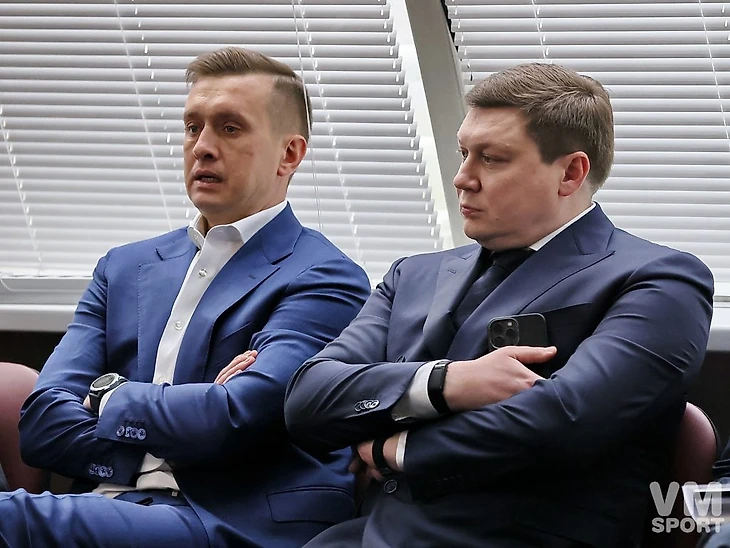 Александр Алаев и Максим Митрофанов