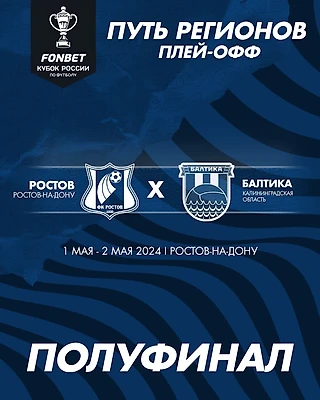Перед матчем: Ростов - Балтика