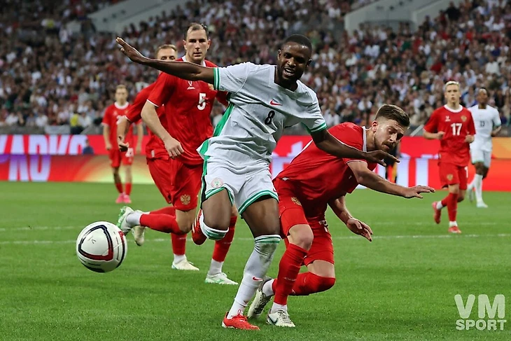 Сборная России-Сборная Нигерии. Футбол