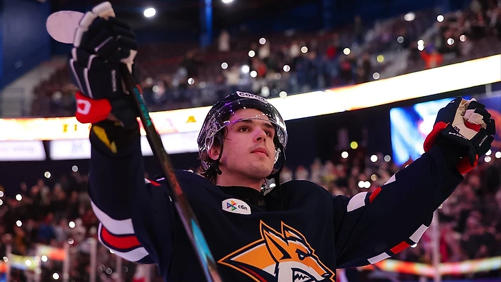 Нападающий Металлурга Михаил Федоров: карьера хоккеиста и выбор на драфте Сент-Луисом. Спорт-Экспресс