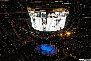 Топ-11 титульных поединков UFC на Мэдисон-Сквер-Гарден