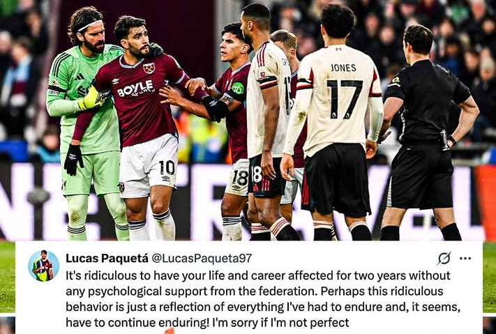 🔥 Пакета словил две желтых за минуту в матче с «Ливерпулем», а затем очень странно объяснился в соцсетях – на 7 млн просмотров 😲