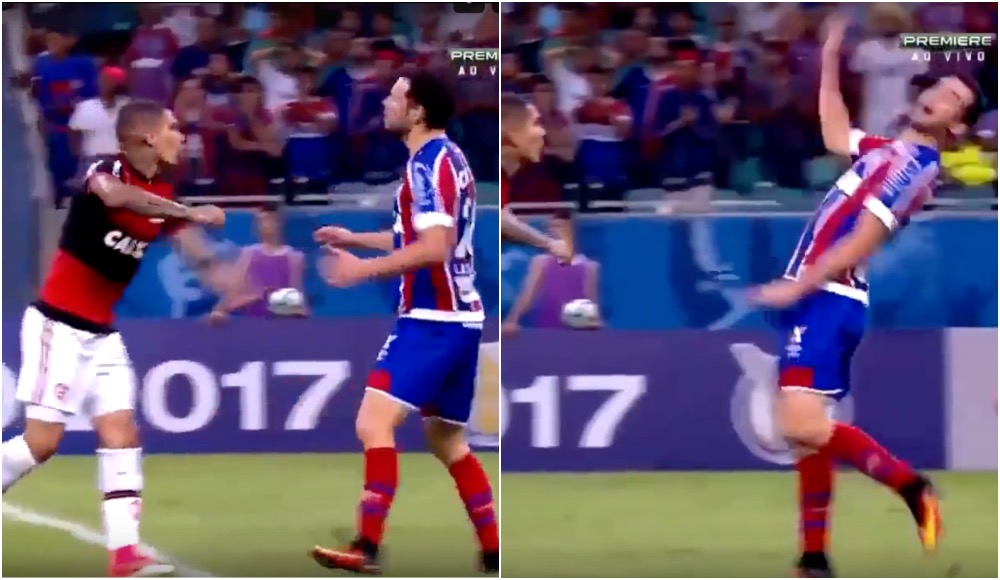 😲 Вспоминаем легендарную симуляцию из бразильского чемпионата. Лукас Фонсека - светило, мастер бесконтактного боя и просто гений 🤩🤩🤩