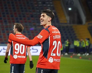 Тренер ЦСКА Челестини высказался об игре Поповича в атаке