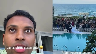 Родриго полетел на Клубный ЧМ— а оказался на чужой свадьбе. Отдыхал на балконе