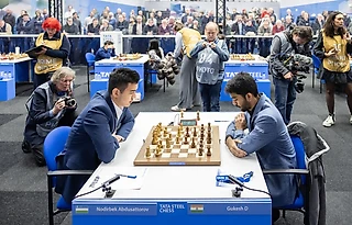 Абдусатторов почти дожал Гукеша: шестой тур TataSteelChess