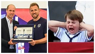 Принц Уильям передал игрокам сборной Англии совет своего младшего сына о том, как победить на Евро
