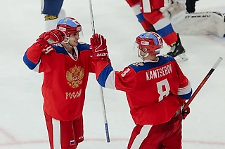 Игроки «Металлурга» на Кубке Первого канала 2025