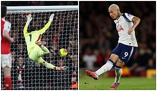 📹 Ришарлисон забил «Арсеналу» с центра поля. Голевой пас он получил после подката 🤯