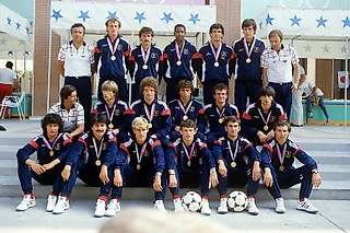 Сборная Франции – победитель Олимпийских игр 1984 года
