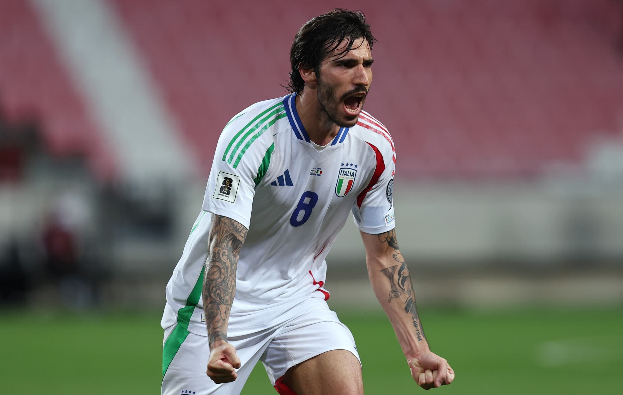 Tonali, il gol al 91' vale la vittoria in Israele-Italia. VIDEO | Sky Sport