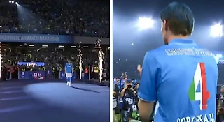 Стиль дня: Мактоминей перекрасил волосы в синий после победы в Серии А 💙