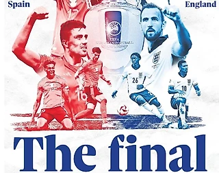 &#171;Финал!&#187; Решающий день Евро – в обложках испанских и британских медиа