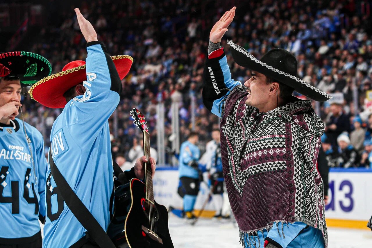 Фотография поста в ленте Мексиканский вайб и хет-трик справедливости. Как «ястребы» зажгли на Матче звёзд КХЛ